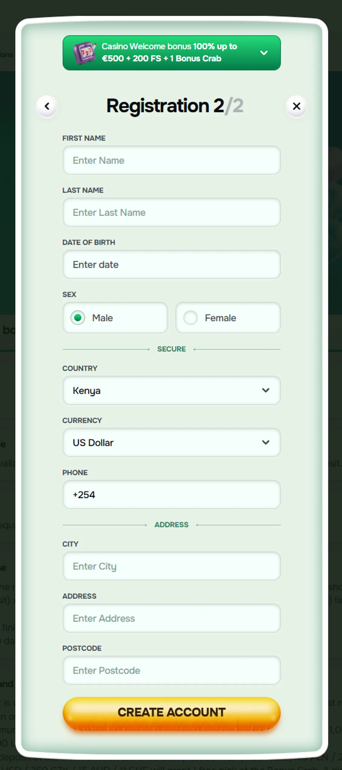 Melbet bonus